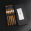 10x Bamboo Chopsticks - Blue/White Black 5