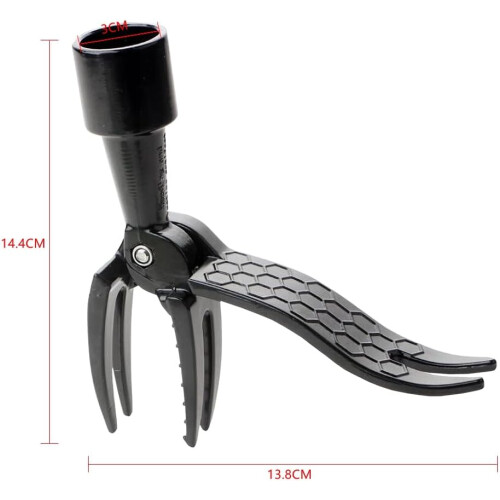 Weed Puller Standing Weeder with Ergonomic Grip for Deep Root Removal Lawn and Garden Tool 2