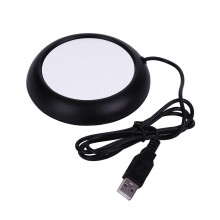 USB Coffee Mug Warmer with Smart Temperature Control, USB Powered Beverage Heater Pad 80C for Desk