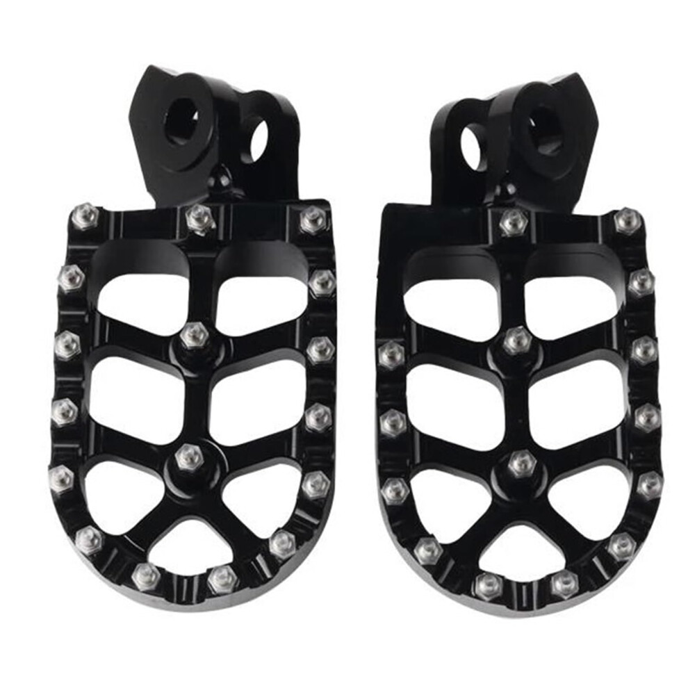 Aluminum Alloy Antiskid Motorcycle Foot Pegs For Yamaha Tenere 660 Xt660z Xt660r Black 9455672655453