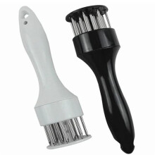 Stainless Steel Meat Tenderizer Needle with Easy Grip Handle for Steak and Pork