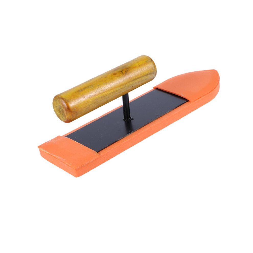 Plaster Trowel With Ergonomic Wooden Handle And Nonstick Caulk Scraper For Grout And Stucco 9113335540217