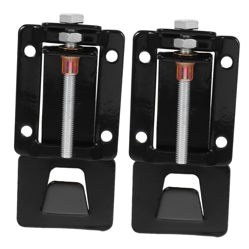 2Pcs Adjustable Heavy Duty Range Hood Wall Mount Bracket With Secure Hanging Plates 9455672655668