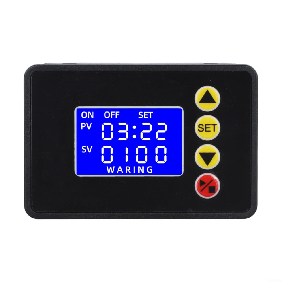 Lcd Digital Timer Relay Switch Dc12v, Programmable Time Controller With Wide Timing Range 9455672656061