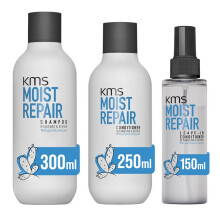 KMS Moist Repair Shampoo 300ml, Conditioner 250ml & Leave-In Condition