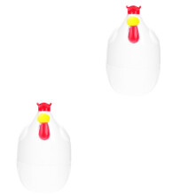 2 Count Microwave Egg Steamer Tool Non Stick Cooking Utensils Cookware Cooker Oven Home