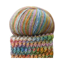 SOFEIYA Camouflage Cotton Spray Yarn Cotton Wool Fancy Hand-Knitted Wool
