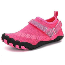 (39,A021-1-Pink)Water Shoes Men Women Beach Aqua Shoes Quick Dry Children Barefoot Upstream Hiking Parent-Child Wading Sneakers Swimming Shoes