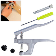 Teissuly Buttons Snaps Pliers for T3,T5,T8 Plastic Buttons Snaps,Tool for Clothes Sewing, Bibs, Rain Coat Crafting (Pliers)