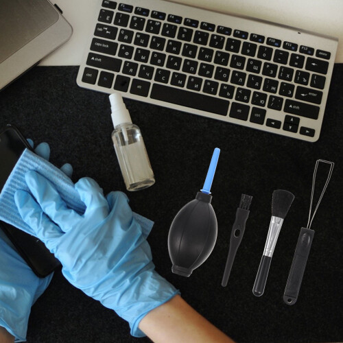 Eease Car Cleaning Set Keyboard Brush Computer Cleaner Kit 2