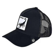 (50)Men's Animal Embroidered Baseball Cap Sun Protection Breathable Cotton Adjustable Curved Brim Trucker Hat Panther Rooster Lion Design