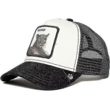 (57)Men's Animal Embroidered Baseball Cap Sun Protection Breathable Cotton Adjustable Curved Brim Trucker Hat Panther Rooster Lion Design