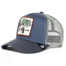 (45)Men's Animal Embroidered Baseball Cap Sun Protection Breathable Cotton Adjustable Curved Brim Trucker Hat Panther Rooster Lion Design