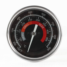 BBQ Grill Thermometer Waterproof Large Dial 150900F Stainless Steel for Kamado Joe