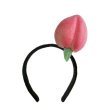 (peach) Elegant Women's Hair Hoop Headband for Daily Wear, Dating, Side Bangs & Costume Parties