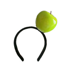 (green apple) Elegant Women's Hair Hoop Headband for Daily Wear, Dating, Side Bangs & Costume Parties