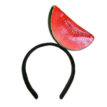 (watermelon) Elegant Women's Hair Hoop Headband for Daily Wear, Dating, Side Bangs & Costume Parties