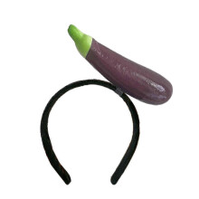 (small eggplant) Elegant Women's Hair Hoop Headband for Daily Wear, Dating, Side Bangs & Costume Parties