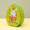 Set of 4 Easter Egg Tin Cookie Boxes with Bunny Design, Reusable Candy Storage Containers with Lids 5