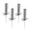 4Pcs Durable Soccer Corner Flag Base with Spring Spike Holder for Stable Field Training 1