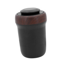 Car Ashtray with Lighter, USB Rechargeable Smokeless Lid and LED Light for Vehicle Cup Holders