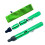 Butane Torch Lighter with Adjustable Flame Control, Durable Metal Refillable Design, 1 Pack Green 1