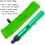 Butane Torch Lighter with Adjustable Flame Control, Durable Metal Refillable Design, 1 Pack Green 4