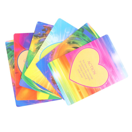 44 Deck Love Theme Tarot Cards, Coated Paper, Divination Forecasting