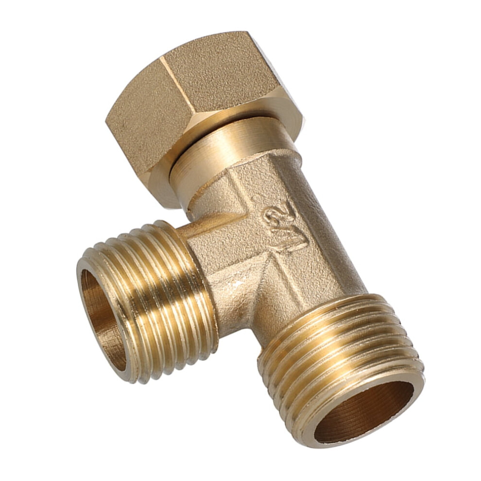 Union Plumbing Accessories Toilet Tee Connector Tee Pipe Fitting Water Service Tee Brass T-Pipe Junction 9027700440081