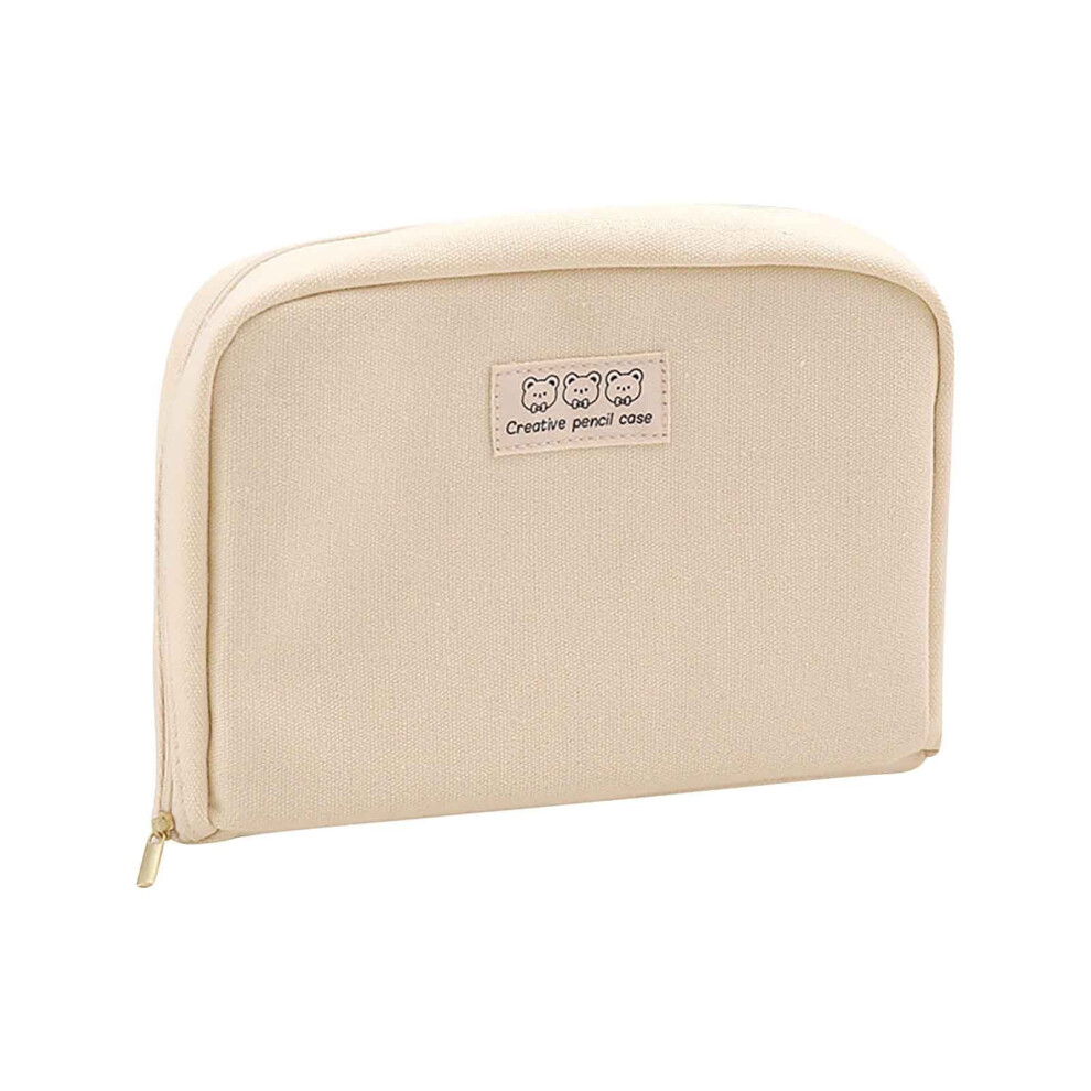 Qwtwty School Supplies High Beauty Style Super Large Capacity Student Pen Bag Makeup Bag Storage Bag on Clearance