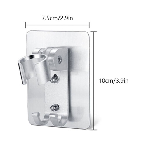 Hi.FANCY Wall Mounted Stand Bracket Bathroom Handheld Shower Sprayer Holder Adjustable 1