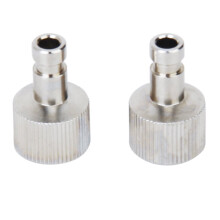 Sexagesimo 2pcs 1/8 Inch Airbrush Quick Disconnect Coupler Hose Connector Release Adapter