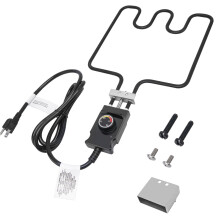 1500W Electric Smoker Heating Element with Adjustable Temperature Control for Masterbuilt and Turkey Fryers