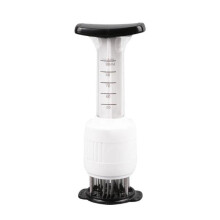 Stainless Steel Meat Injector and Tenderizer with Flavor Injection Needles for Steak Marinade