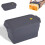 Silicone Bread Loaf Pan with Lid, Foldable Nonstick Baking Mold for Bread, Cakes, and More 1