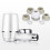 Compact Faucet Water Filter with Washable Element and Adjustable Outlet for Kitchen Sink 2