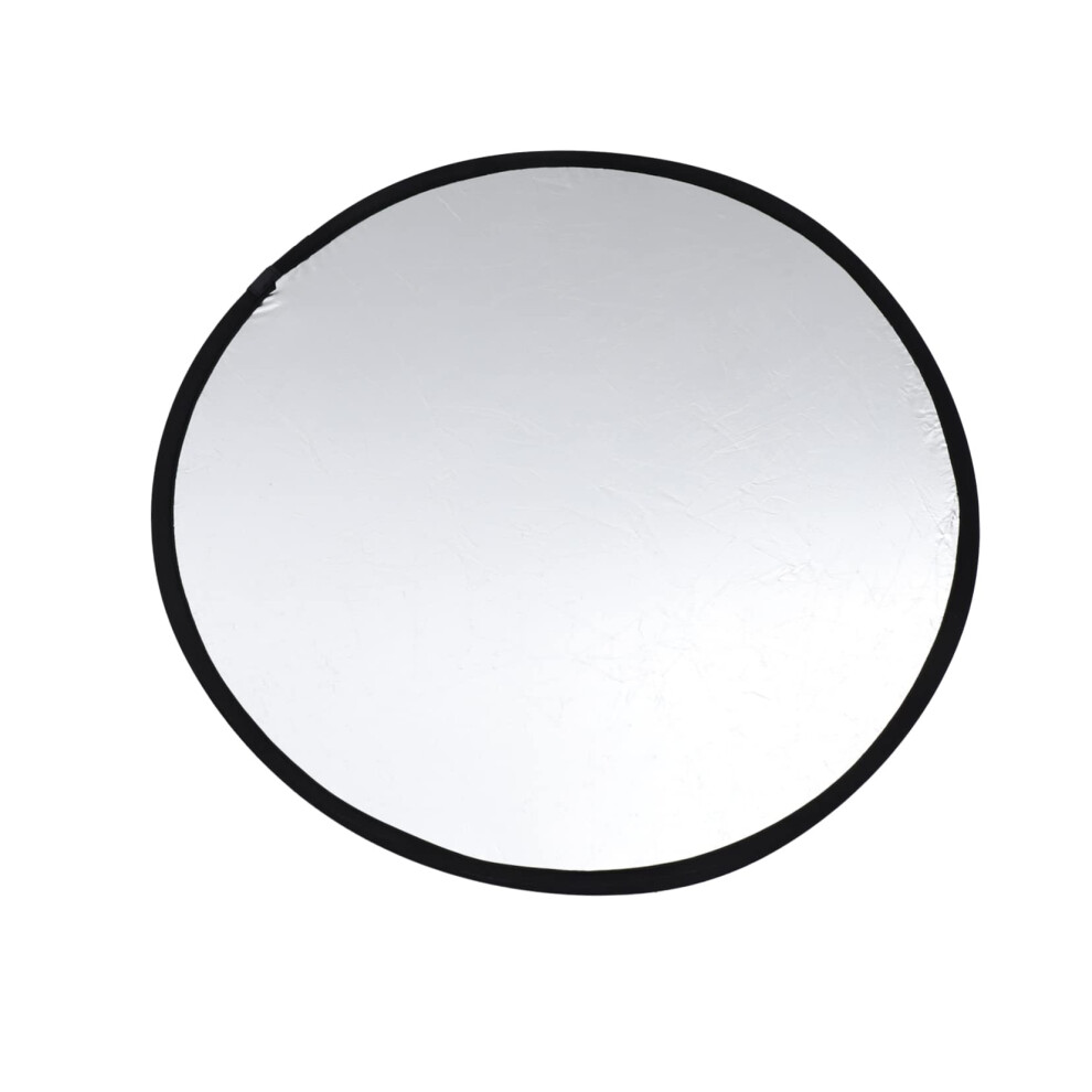 Photography Reflector 2In1 And Reflector For Live Streaming With Dual Lighting Effects Silver/Gold/Light 9455672657877