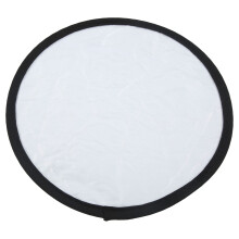2 in 1 Silver White Photography Reflector 30cm Round Soft Light for Studio Portraits