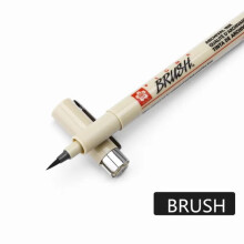 1 Piece Pigment Liner Pigma Pen Micron Marker Pen 0.05 0.1 0.2 0.3 0.4 0.5 0.8 Brush Different Tip Black Fineliner Sketching Pen Brush