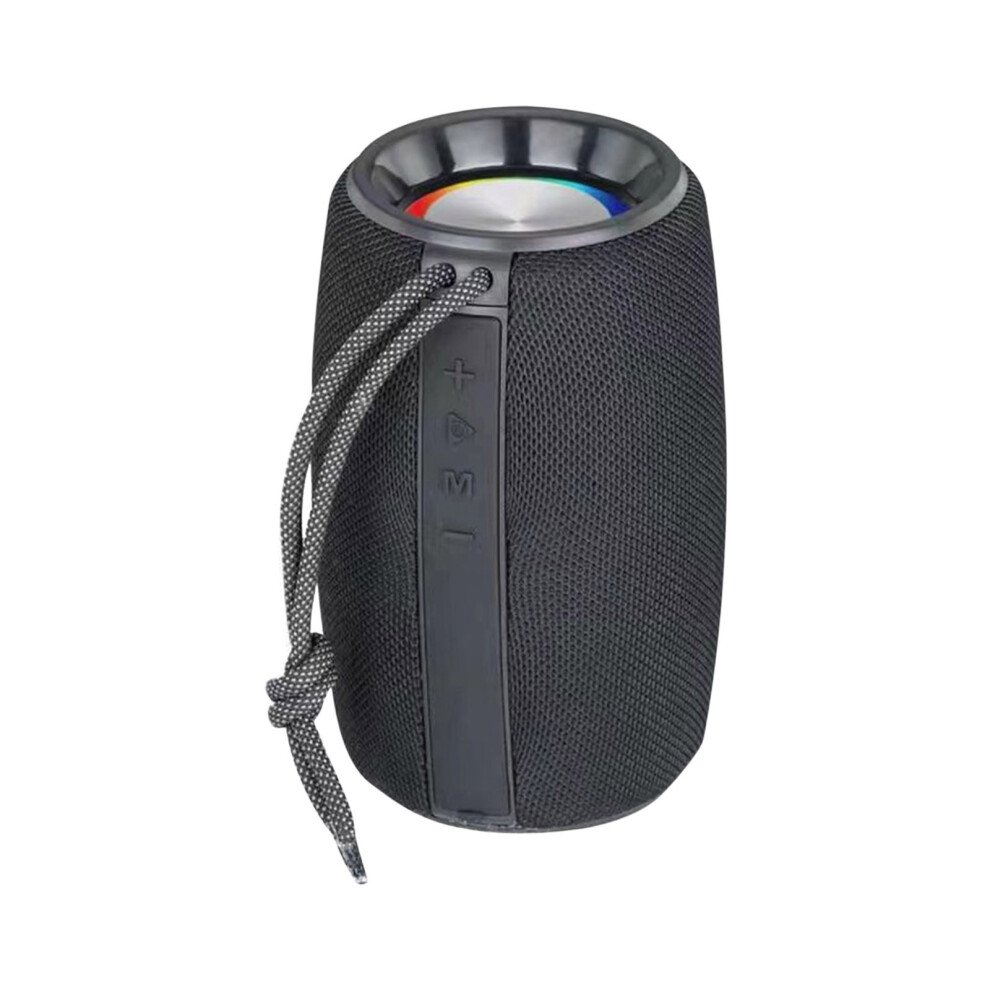 Gnobogi Fabric Bluetooth Speaker, Large Volume, Portable Outdoor Subwoofer, Mini Luminous Audio System, Compatible With Devices 9377112451916
