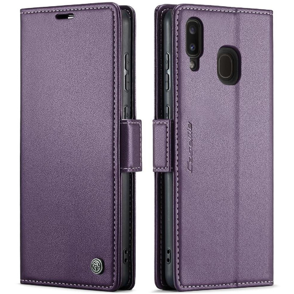 Caseme Case For Compatible With Samsung Galaxy A20/A30/M10s Wallet Case Anti Fraud Kickstand Card Slot Shockproof Case 9377112452333