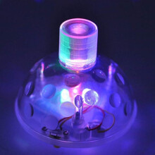 Waterproof LED Bath Light, Swimming Pool Floating Tub Light, Battery Powered Hot Tub Spa Lights, 5 Modes Color Changing for Pond Spa Party