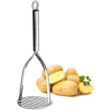 Casewin Potato Masher, Professional Stainless Steel Potato Masher, Vegetable Masher, Cooking And Kitchen Gadget