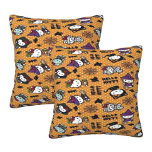 Hello Kitty Throw Pillow Covers, Pack of 2 Pillowcases for Sofa Bed Living Room 22"X22"