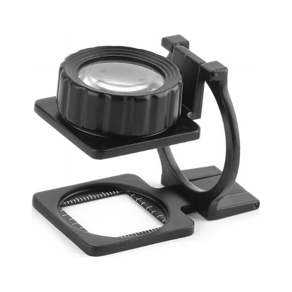 XISAOK Metal 20X Linen Tester Loupe Cloth Thread Counter Magnifier Used for Sewing
