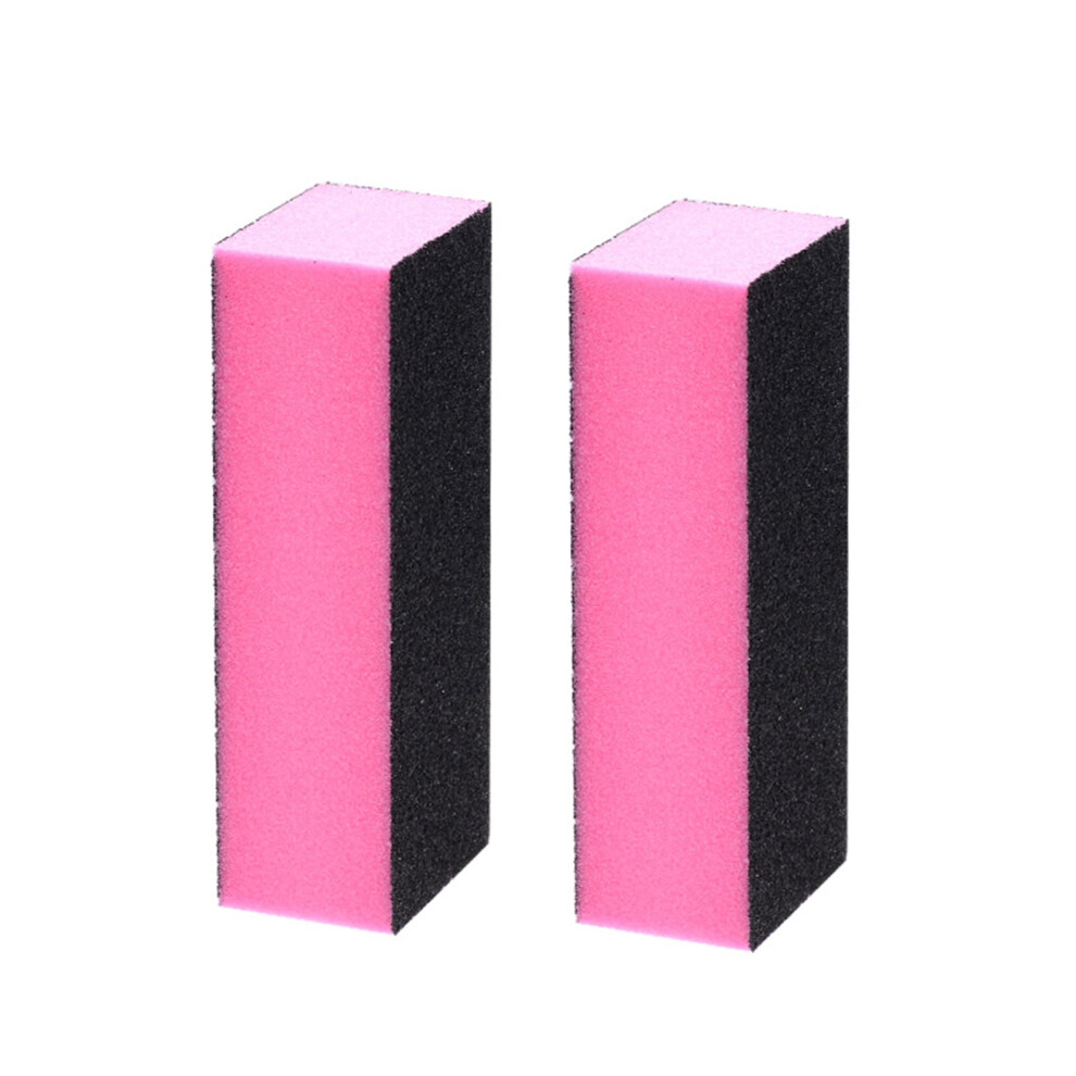 Happydeer 2Pcs/10Pcs/12Pcs Nail Polishing Block Multi-Sided Anti-Abrasion Solid Manicure Buffers File Polish Sanding Tool for Lady