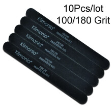 5/10 /20 pcs Wooden Nail File 100/180/240/320 Black Sandpaper Buffer Professional Nail Files Pedicure Manicure Polishing Tools 10pcs 100 180