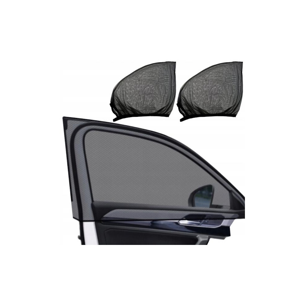 2-Pack - Sunshade / Mosquito Net For Car - Attached Over The Car Door Multicolor 9027700448520