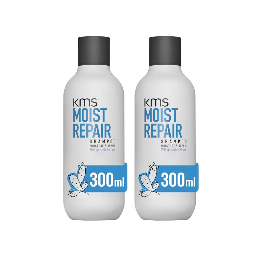 Kms Moist Repair Shampoo 300Ml Double