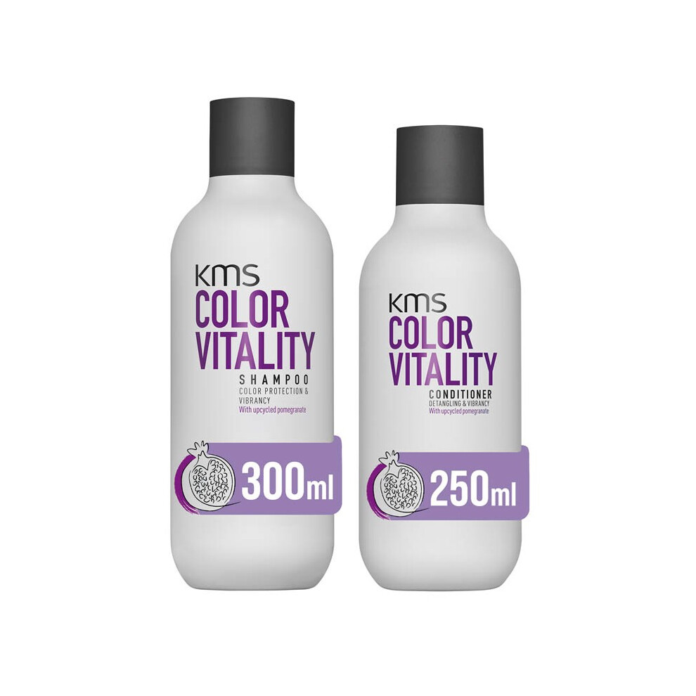 Kms Color Vitality Shampoo 300Ml & Conditioner 250Ml Duo